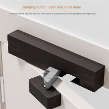 Door Closer Stopper Automatic Closer Lock Retractable Closing Type Automatic Door Closer Home Improvement White Left