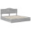 VidaXL vidaXL Storage Bed Grey Sonoma 180 x 200 cm Engineered Wood 2