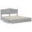 VidaXL vidaXL Storage Bed Grey Sonoma 180 x 200 cm Engineered Wood 3