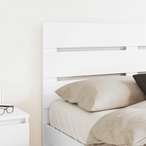 VidaXL vidaXL Headboard White Engineered Wood 1