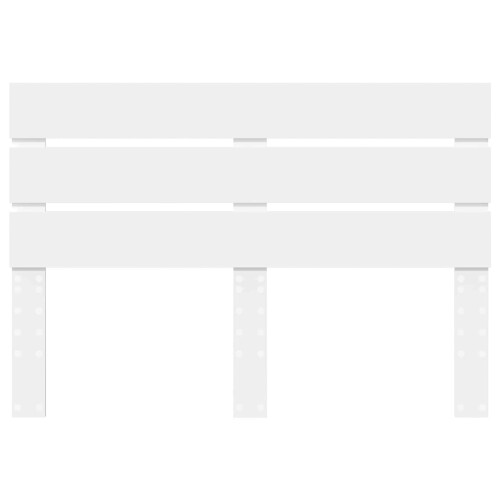 VidaXL vidaXL Headboard White Engineered Wood 2