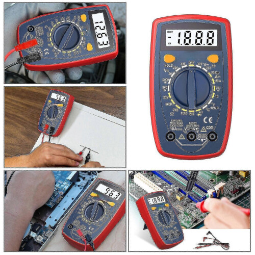 Lcd Digital Multimeter Multi Tester Test Lead Backlight Diodes Test_Good quality 1