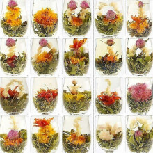 Blooming Tea Balls 20 Pcs Blooming Tea Green Tea Artistic Blossom Flowers