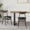 VidaXL vidaXL Dining Chairs 2 pcs Light Brown 42 x 47.5 x 81 cm 1