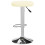 VidaXL vidaXL Barhocker 2 Stk. Creme Kunstleder 4