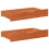 VidaXL vidaXL Daybed with Headboard 3 pcs Wax Brown Solid Pine Wood 3