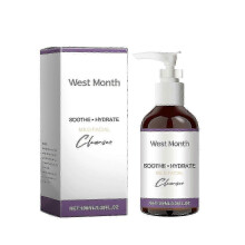West&Month Moisturizing Cleanser Cleanses Facial Pores, Balances Oil, Refreshes and Nourishes Skin