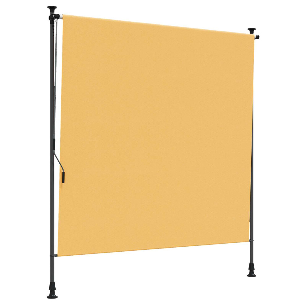 Vidaxl Outdoor Roller Blind Sand 120 X 270 Cm