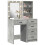 VidaXL vidaXL Dressing Table 2 pcs Grey 50 x 41 x 135 cm Engineered wood 2