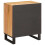 VidaXL vidaXL Bedside Cabinet Natural 50 x 33 x 60 cm Solid Mango Wood 5