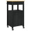 VidaXL vidaXL Kitchen Trolley MONZA Black 48 x 40 x 88.5 cm Solid Pine Wood 2