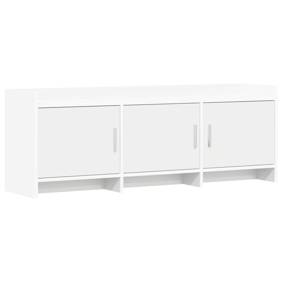 Vidaxl Tv Cabinet 130 X 33 X 47 Cm Engineered Wood White