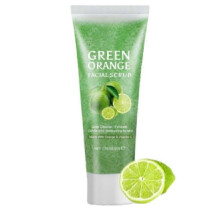 Green Tangerine Vitamin C Face Scrub - Microdermabrasion Facial Scrub