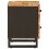 VidaXL vidaXL Bedside Cabinet 2 pcs Brown 40 x 33 x 46 cm Solid Mango Wood 3