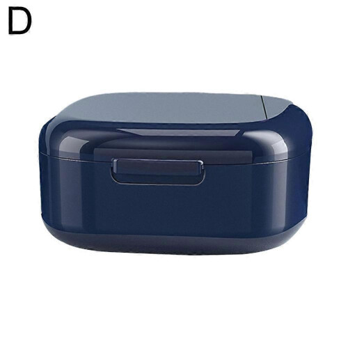 Denture Storage Box Portable Soaking Dental Box Denture Braces Retainer Cleaning Box Small Storage Box