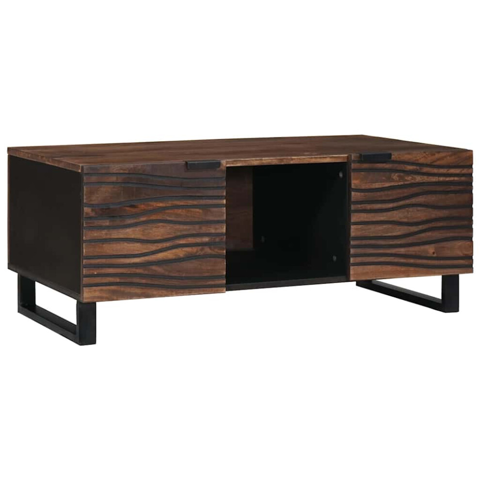 Vidaxl Coffee Table Walnut 100 X 54 X 40 Cm Engineered Wood