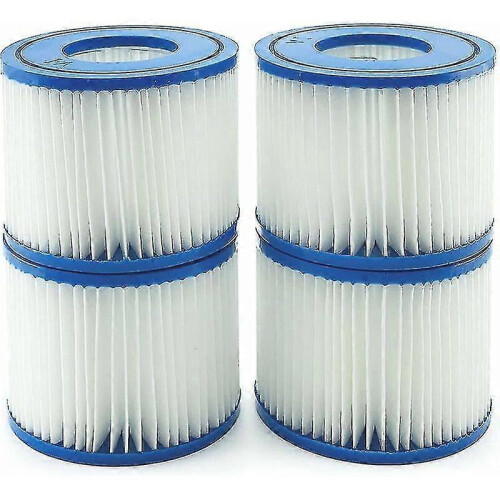 Filter Elements Vi for Bestway Lay-z-spa, Bw58323 Replacement Elements for Bestway 58239 (4 Pieces)