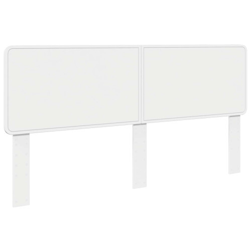 VidaXL vidaXL Headboard White Engineered wood 1
