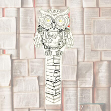 DIY Light Up Owl Bookmark
