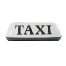 (White) Led Taxi Roofs Light Illuminated Sign Light Taxi Top Indicator Light 12v Car Domes Light