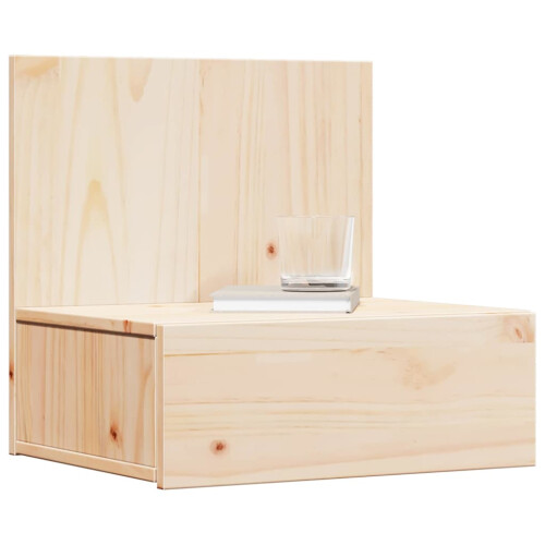 VidaXL vidaXL Bedside Table Brown 42 x 32.5 x 40 cm Solid pine wood 2