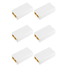 6X 2-Portowy Wzmacniacz POE 10/100Mbps 1 do 2 Przedłużaczy Poe z IEEE802.3Af/At 48V dla Przełącznika Poe NVR Kamera IP Części AP