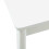 VidaXL vidaXL Dining Chair 2 pcs White and White Solid Rubber Wood 3