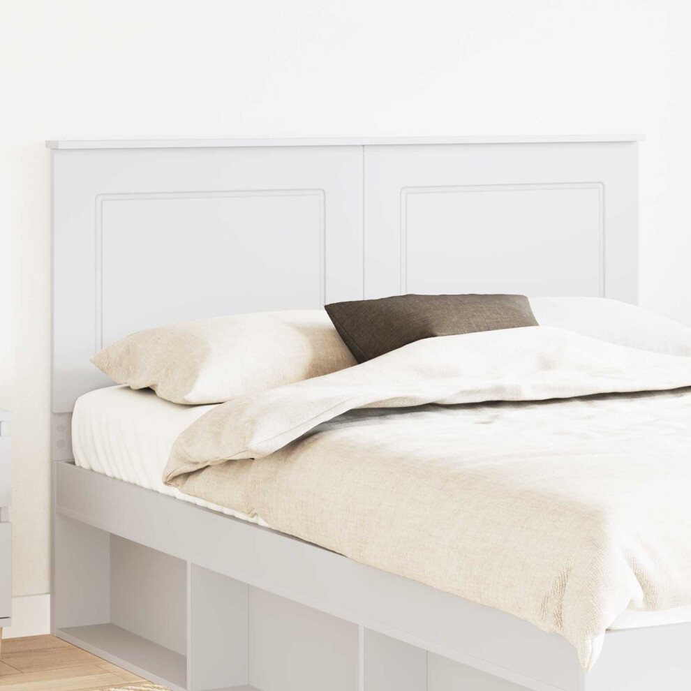 Vidaxl Headboard White 100 Cm Engineered Wood, White - Image 2