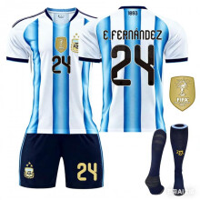 (24, S) 26 FIFA New season Argentina Jersey #24 E.Fernández