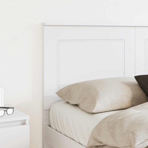 VidaXL vidaXL Headboard White 100 cm Engineered Wood 2