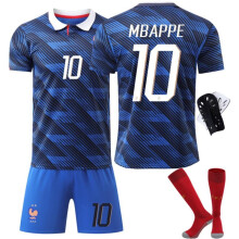 (blue, XXL) 26 FIFA New season  France Jersey #10 Mbappe