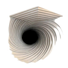 (Large size 50, J) Space Transforming 3D Optical Corner Decal For Wall And Furniture Easy To Apply Friendly Perfect For Renters  Trumpet 20