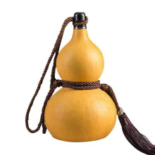 (half a catty) Traditional Gourd Wine Container Gourd Designs Water Holders Functional and Artistic Decors Addition to Homes