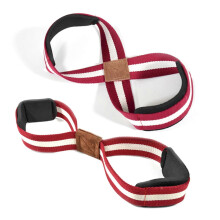(Upgrade blue S code) Figure 8 Lifting Straps Strong Weightlifting Wrist Straps Heavy-Duty Support Straps Exercise Equipment Accessories