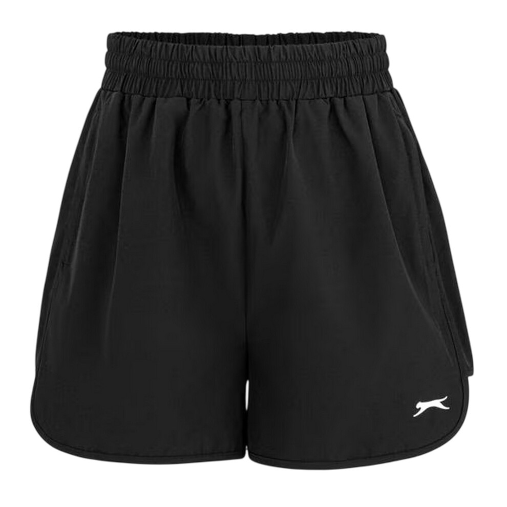 Slazenger (14 Uk, ) Womens/Ladies Running Shorts Black