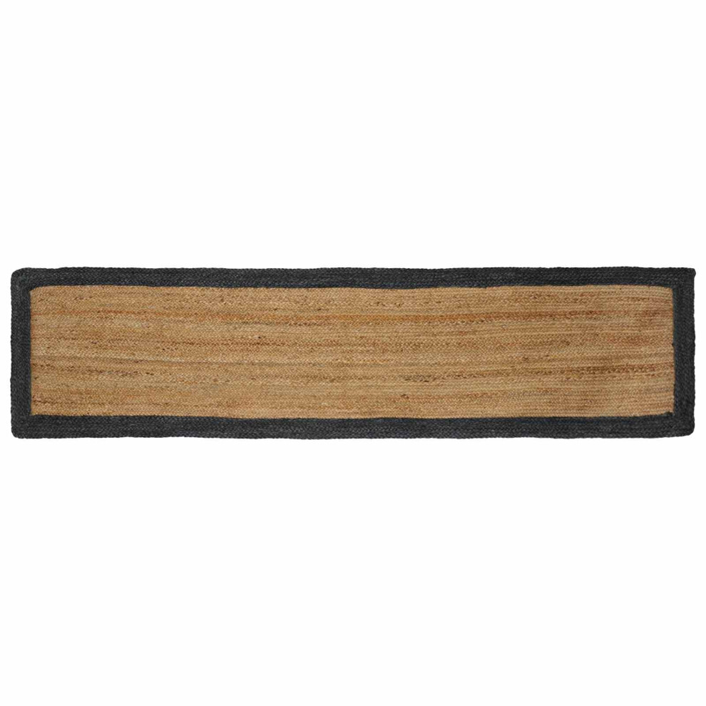 Vidaxl Area Rugs Dark Grey 60 X 300 Cm Jute