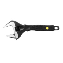 (10 inches) Ergonomic Extra Wide Adjustable Wrench Large Jaw Spanner 6/8/10/12in Suitable For Household Fixes & Complex Environment 6 inches