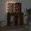 VidaXL vidaXL Dressing Table Set with Drawer 2 pcs Old Wood Engineered Wood 3