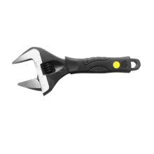 (6 inches) Ergonomic Extra Wide Adjustable Wrench Large Jaw Spanner 6/8/10/12in Suitable For Household Fixes & Complex Environment 6 inches