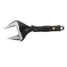 (12 inches) Ergonomic Extra Wide Adjustable Wrench Large Jaw Spanner 6/8/10/12in Suitable For Household Fixes & Complex Environment 6 inches