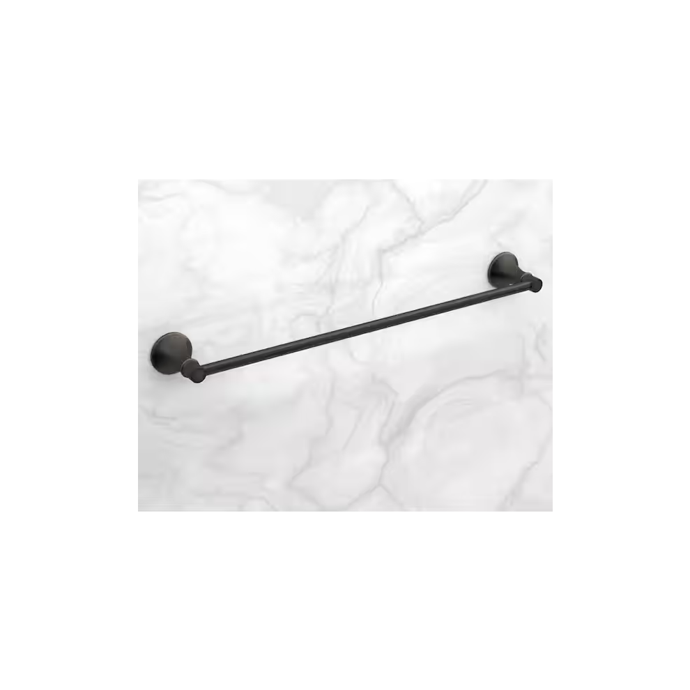 Glacier Bay Sadira 24 In. Wall Mounted Towel Bar In Bronze 833451006044