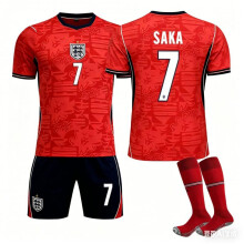(7, 3XL) 26 FIFA New Season  England Jersey #7 Saka