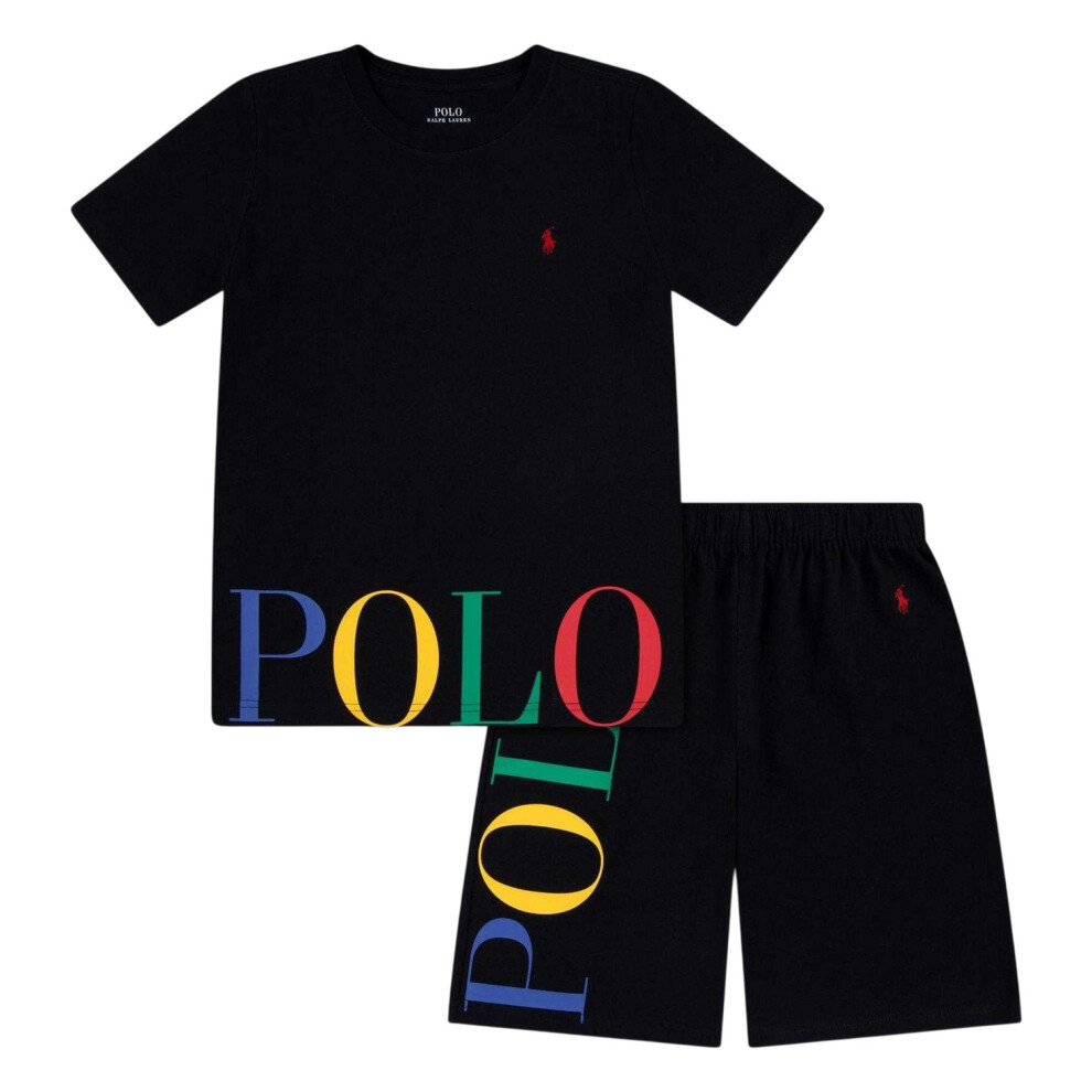 Ralph Lauren (12 Years, ) Childrens/Kids Polo Loungewear Set Black
