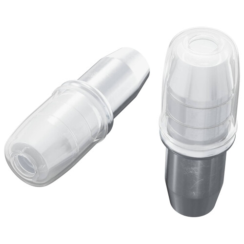 VidaXL vidaXL Shelf Peg 2 pcs Silver 7 x 16 mm Iron 1