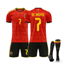 (7, 20) 26 FIFA New Season Belgium Jersey #7 De Bruyne