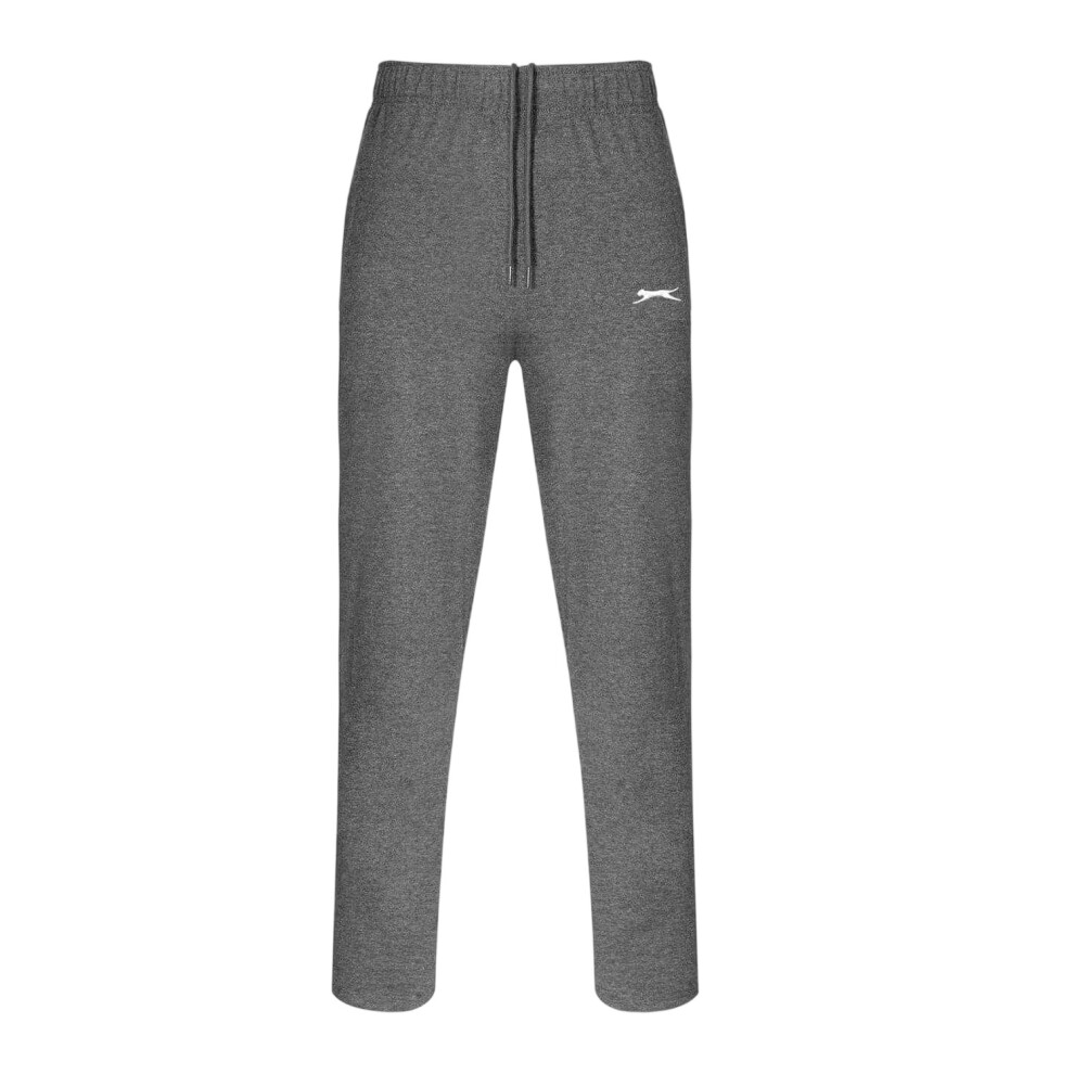 Slazenger (4Xl, Charcoal Marl) Mens Logo Jogging Bottoms Multicoloured