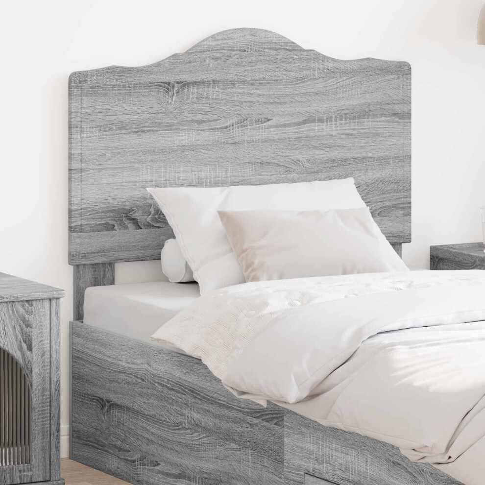 Vidaxl Headboard Sonoma Engineered Wood Grey