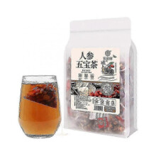 (2Bag 100Pcs) (1Bag 50Pcs) 20-150pcs Ginseng Five Treasure Tea Herbal Tea 250g
