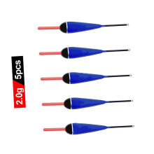 (2g) 5Pcs Fishing Float Floating Bobber High Sensitivity 13cm-14.5cm Float Bobber for Fishing Bobber Fishing Equipment Multicolor