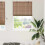 VidaXL vidaXL Roller Blind Brown 100 x 220 cm Bamboo 1